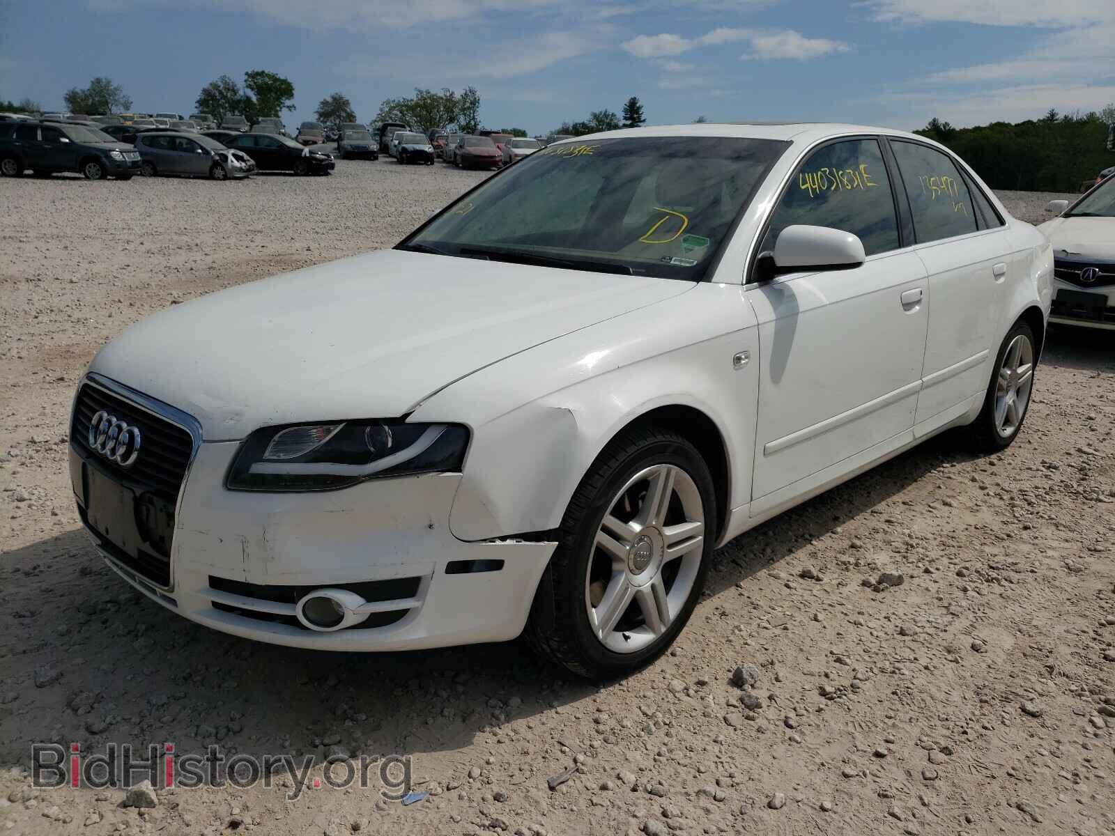 2007 AUDI A4 - VIN: WAUDF78E17A171575 - Фото 2