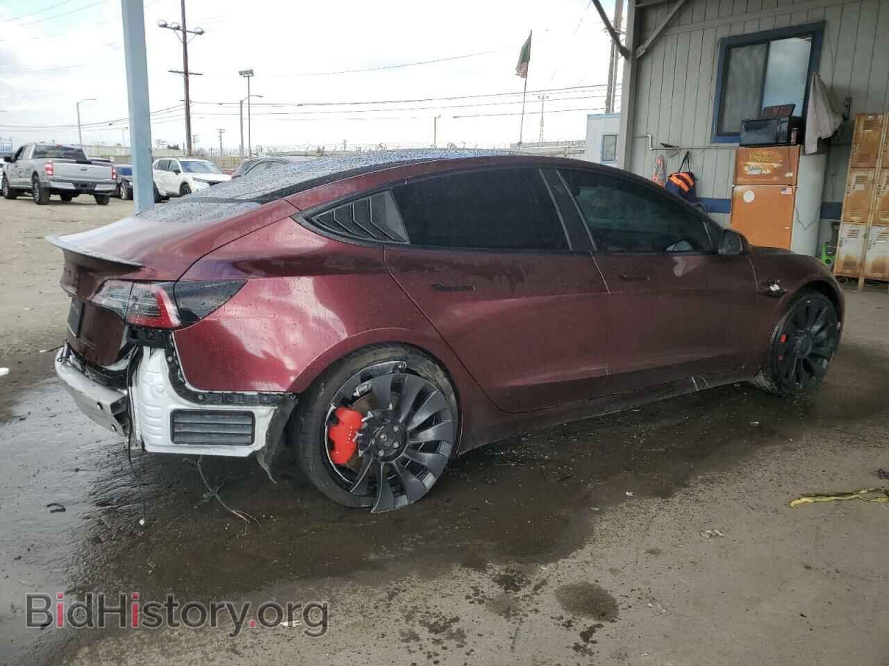 2022 TESLA MODEL 3 - VIN: 5YJ3E1EC1NF170240 - Фото 3
