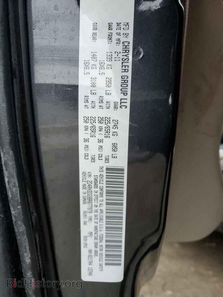 2011 DODGE CARAVAN - VIN: 2D4RN3DG9BR677979 - Photo 13