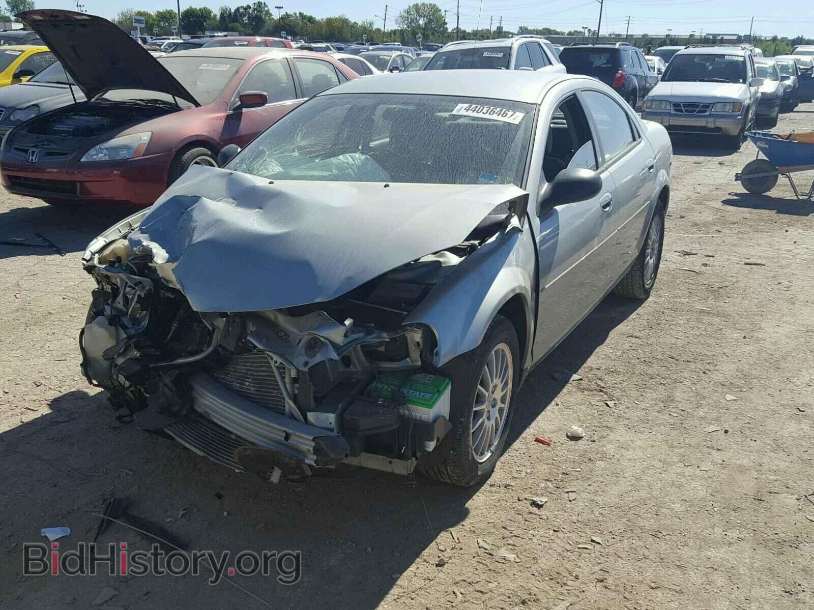 2006 CHRYSLER SEBRING - VIN: 1C3EL46X86N216459 - Фото 2