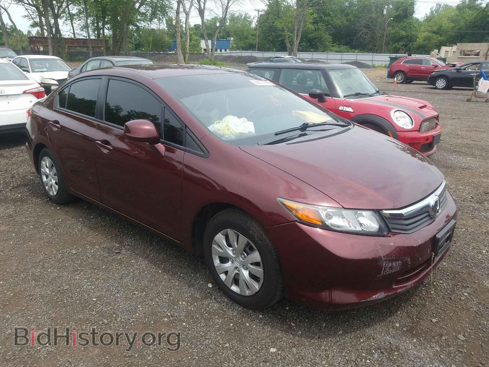 Фотография 2HGFB2F50CH559651 - HONDA CIVIC 2012