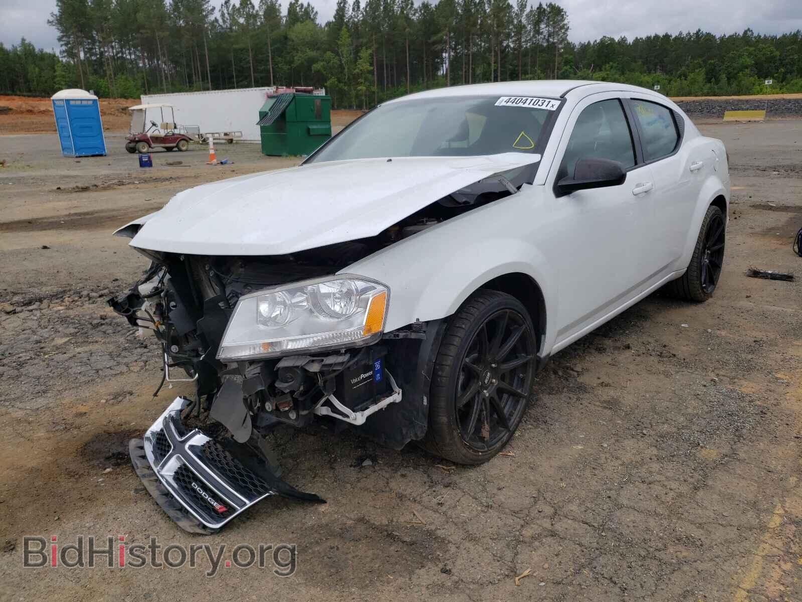 2014 DODGE AVENGER - VIN: 1C3CDZAB4EN169359 - Фото 2