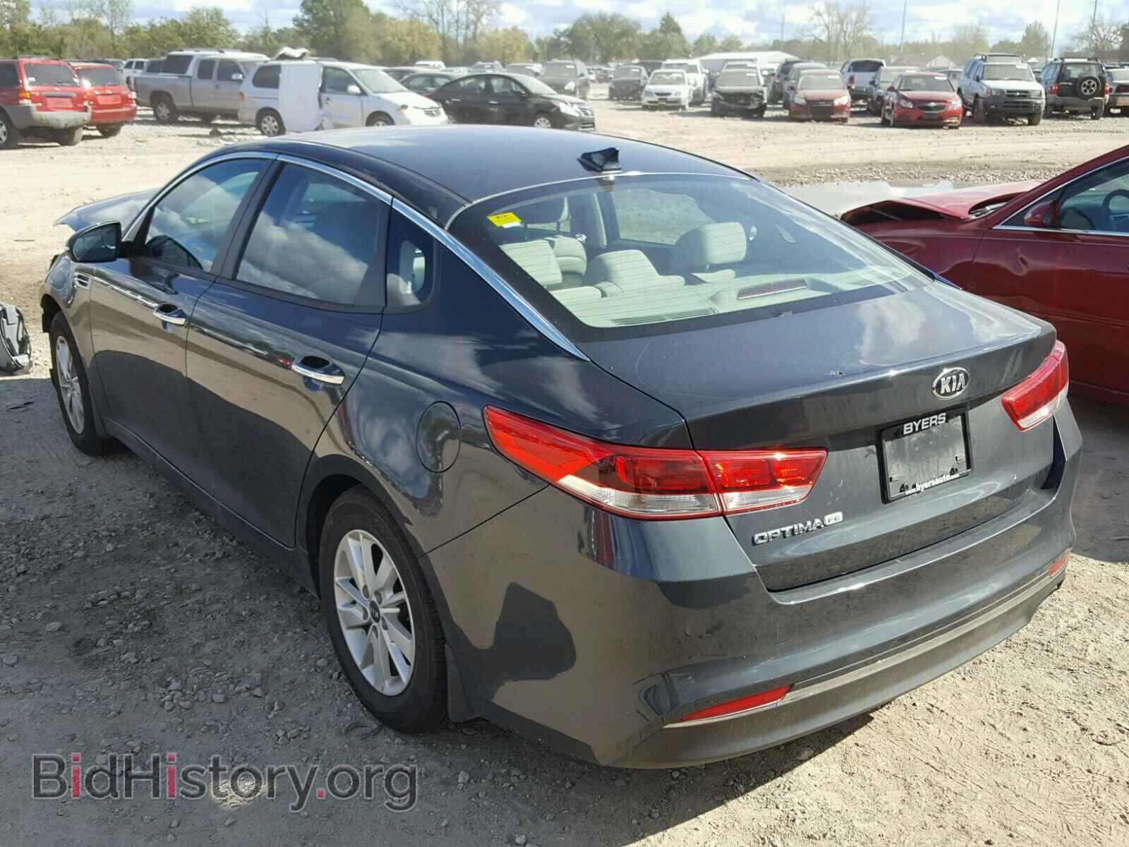 2016 KIA OPTIMA - VIN: KNAGT4L32G5079572 - Фото 3