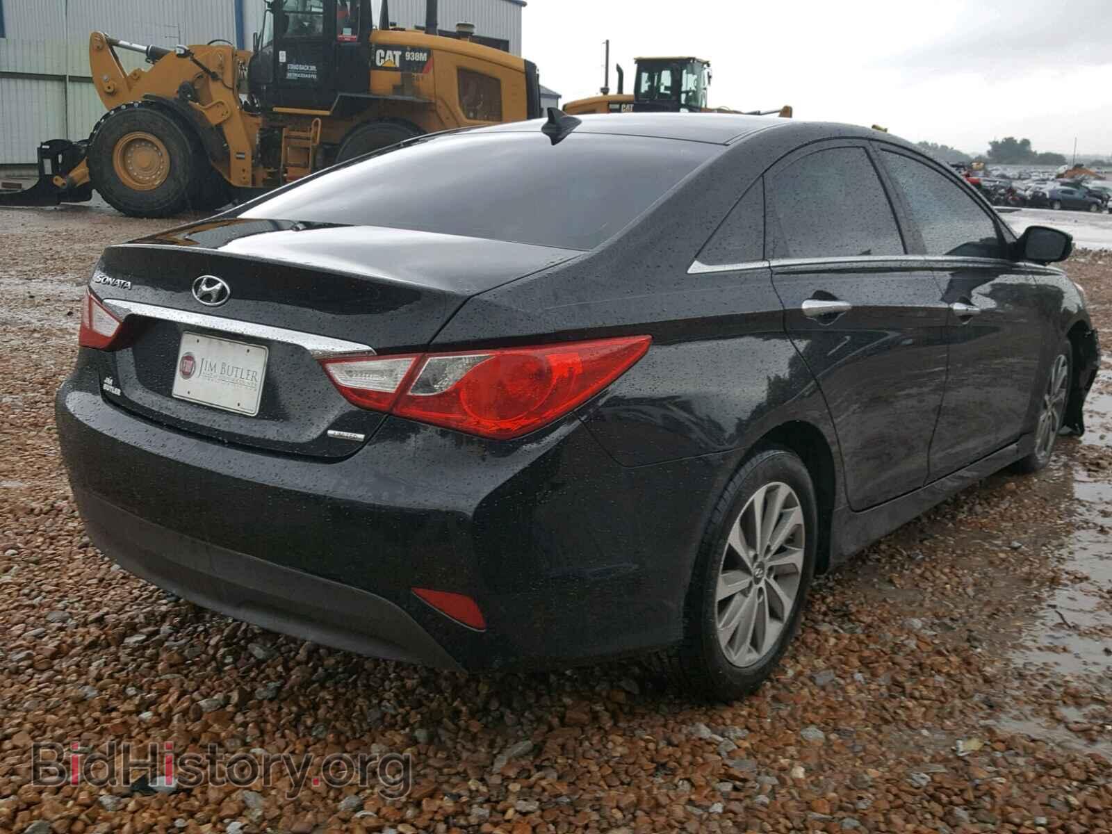 2014 HYUNDAI SONATA - VIN: 5NPEC4AC0EH815239 - Фото 4