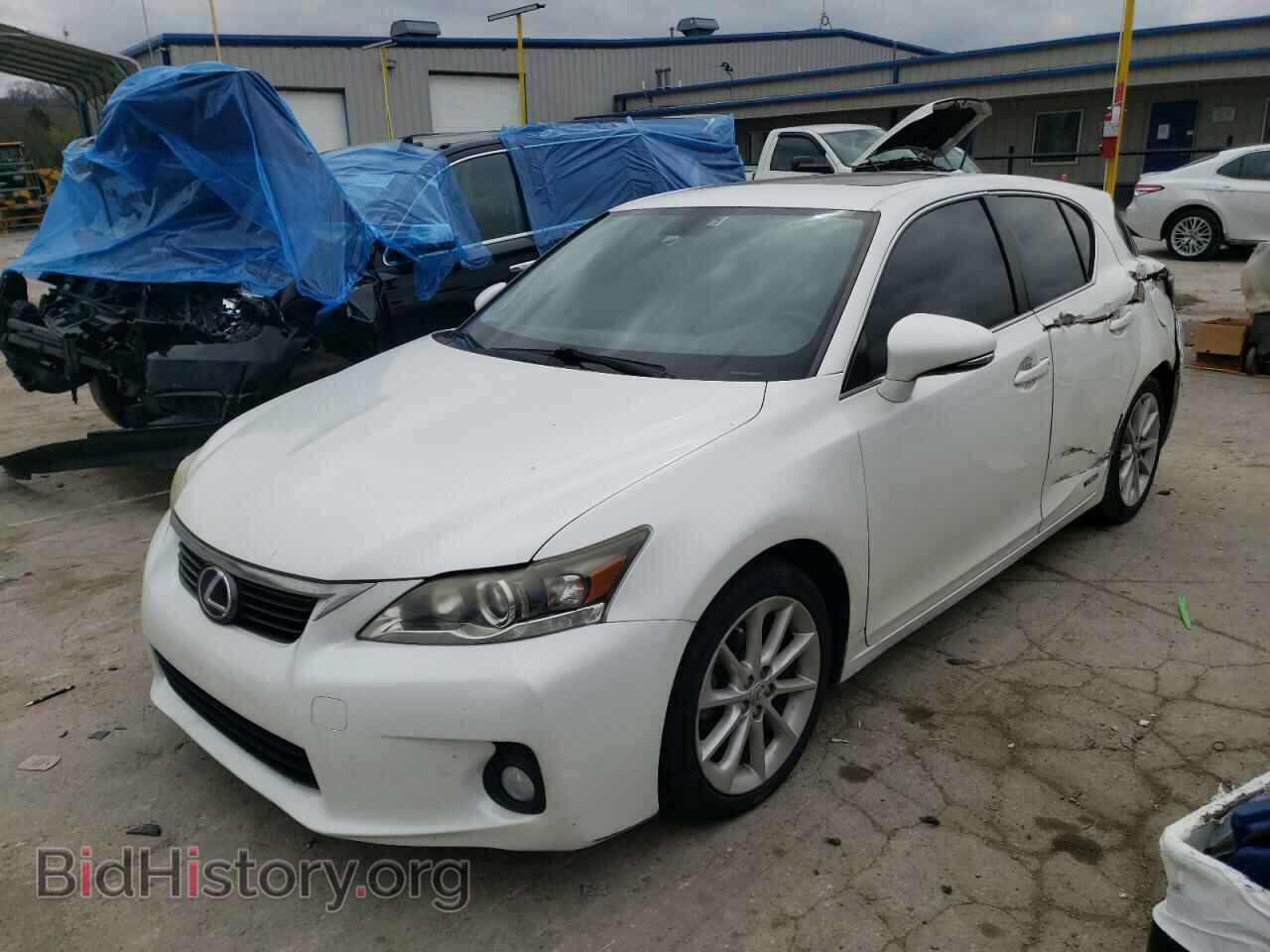 Photo JTHKD5BH2C2063783 - LEXUS CT 200 2012