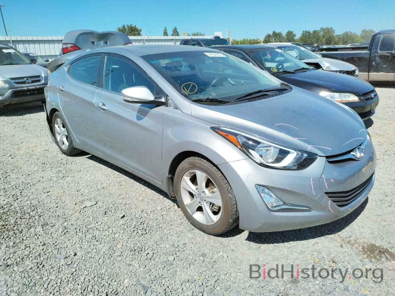 Photo KMHDH4AE0GU545271 - HYUNDAI ELANTRA 2016