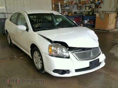 2012 Mitsubishi GALANT Galant FE, белый — VIN 4A32B2FF4CE006110, Copart
