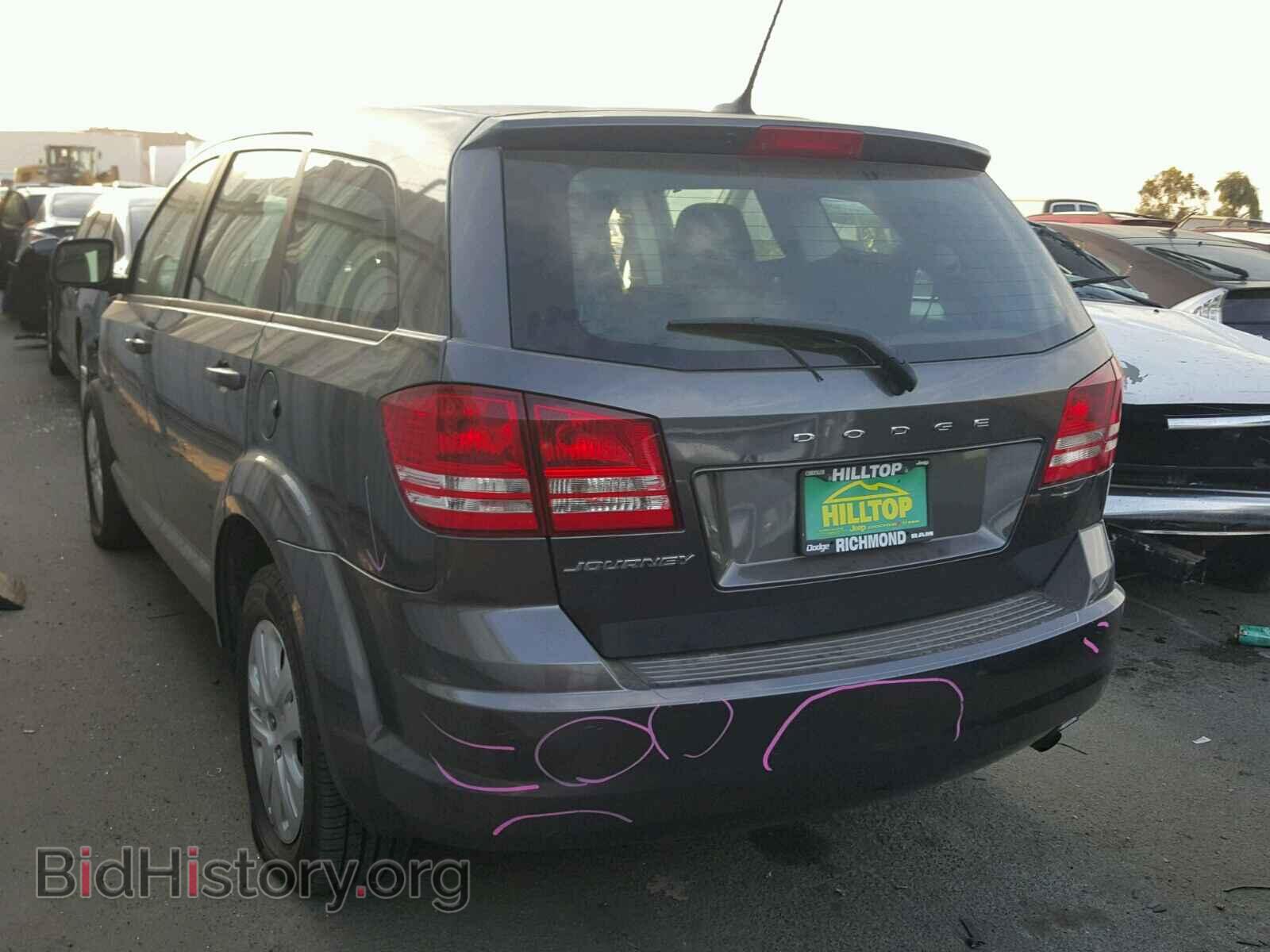 2014 DODGE JOURNEY - VIN: 3C4PDCAB1ET135308 - Фото 3