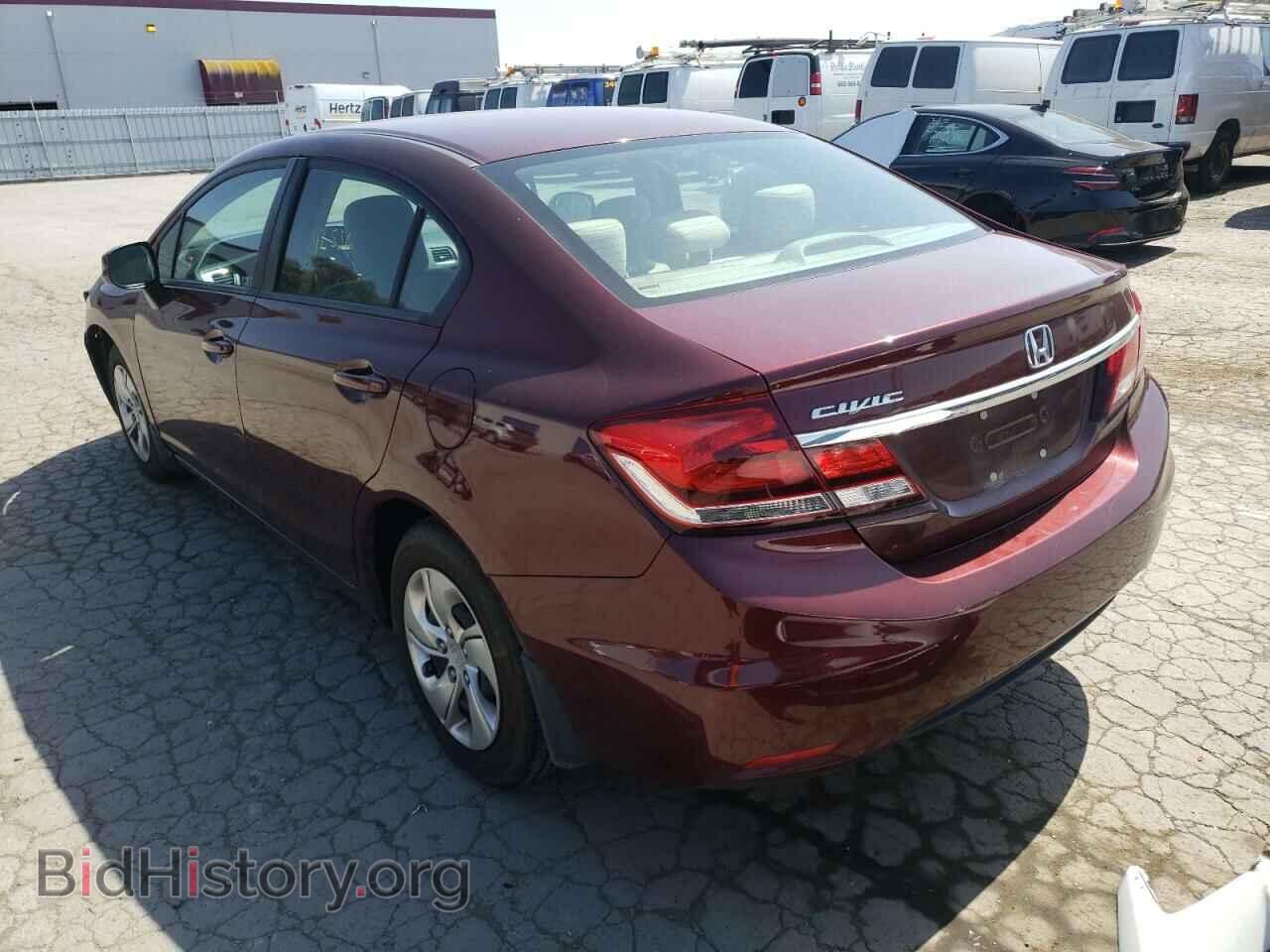2013 HONDA CIVIC - VIN: 19XFB2F50DE254145 - Фото 3