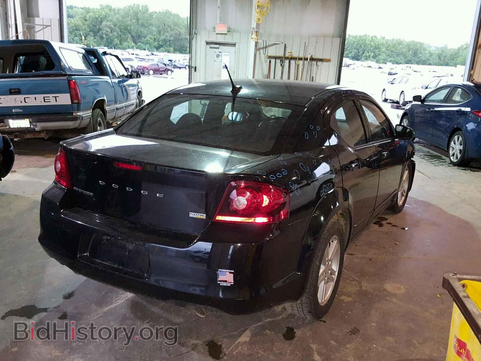 2013 DODGE AVENGER - VIN: 1C3CDZCG2DN709153 - Фото 4