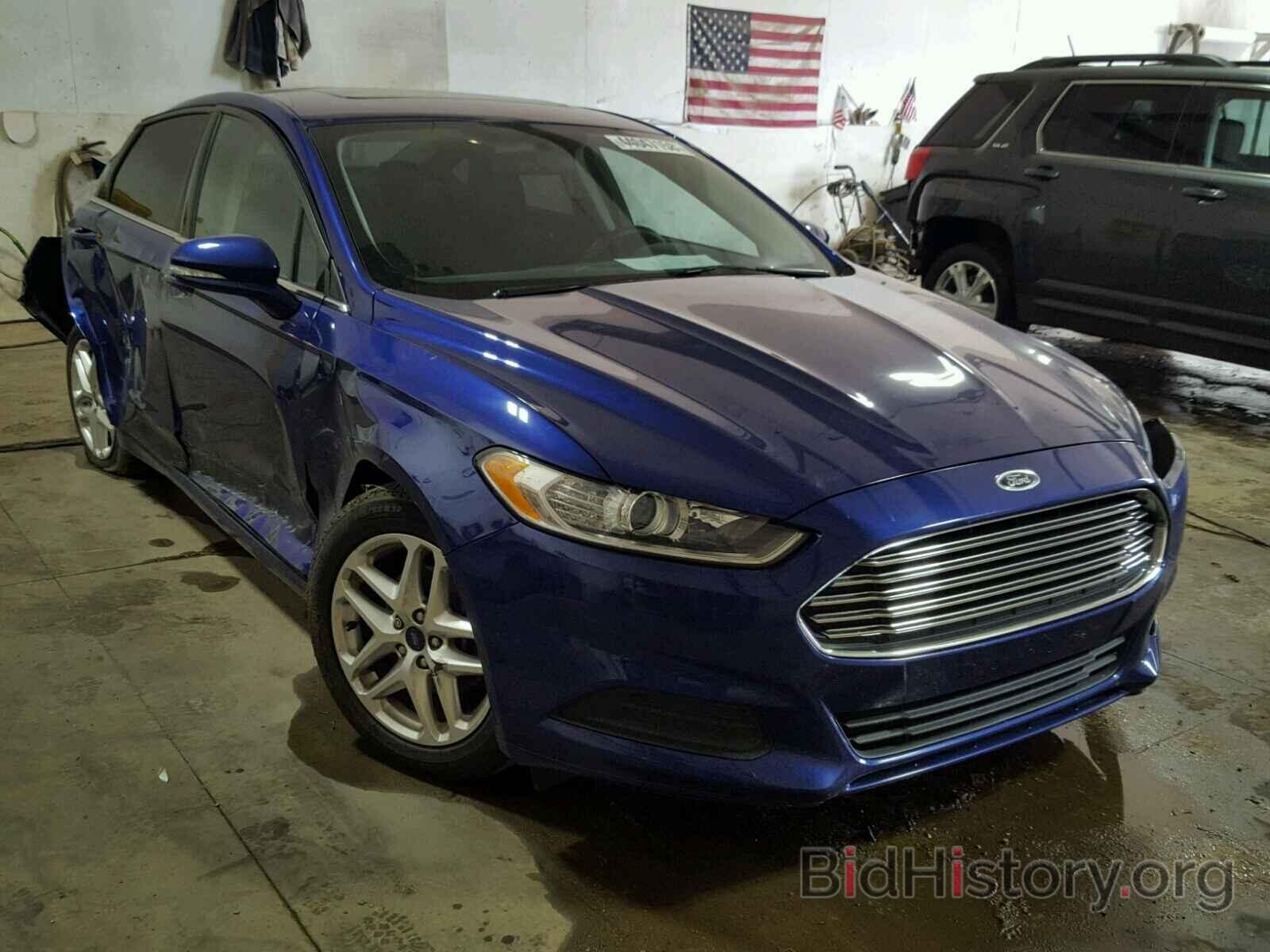 Photo 3FA6P0H73DR233647 - FORD FUSION SE 2013