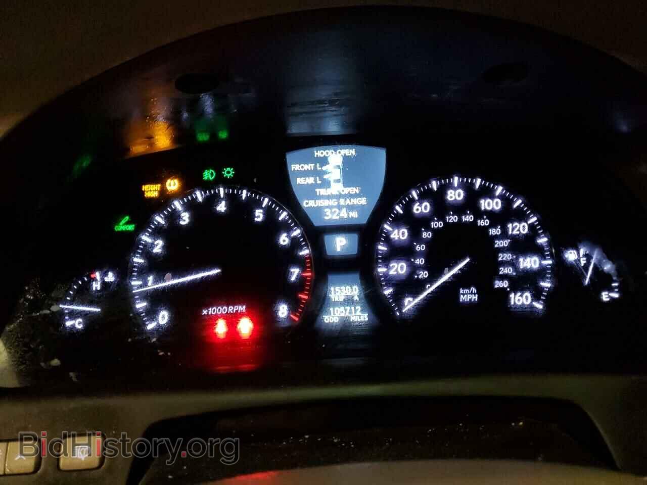 2010 LEXUS LS460 - VIN: JTHCL5EF5A5007396 - Фото 9