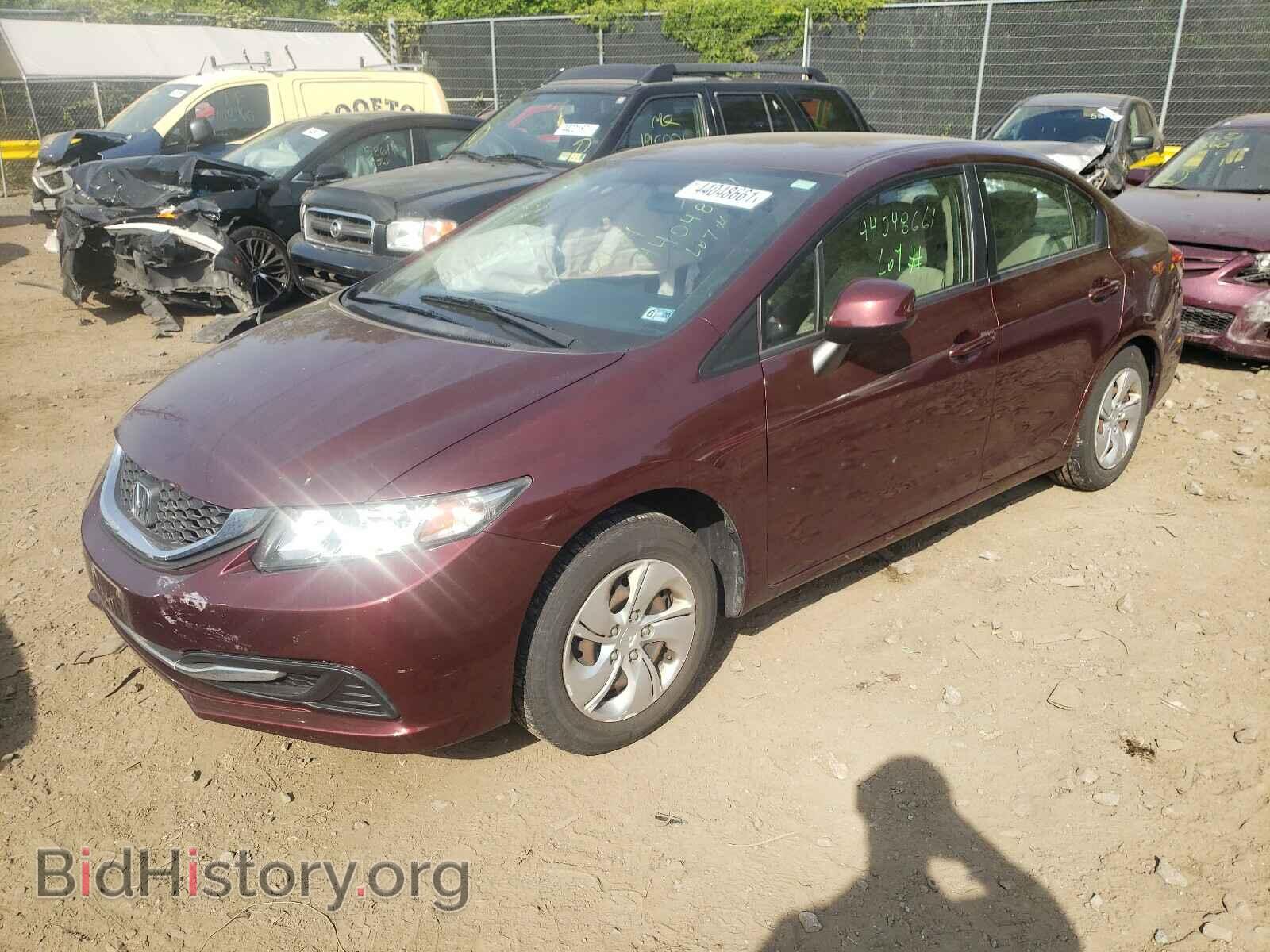 2013 HONDA CIVIC - VIN: 19XFB2F51DE007779 - Фото 2