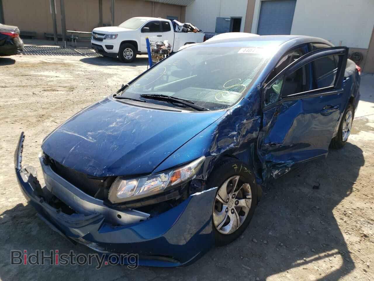 2015 HONDA CIVIC - VIN: 2HGFB2F55FH528626 - Фото 2
