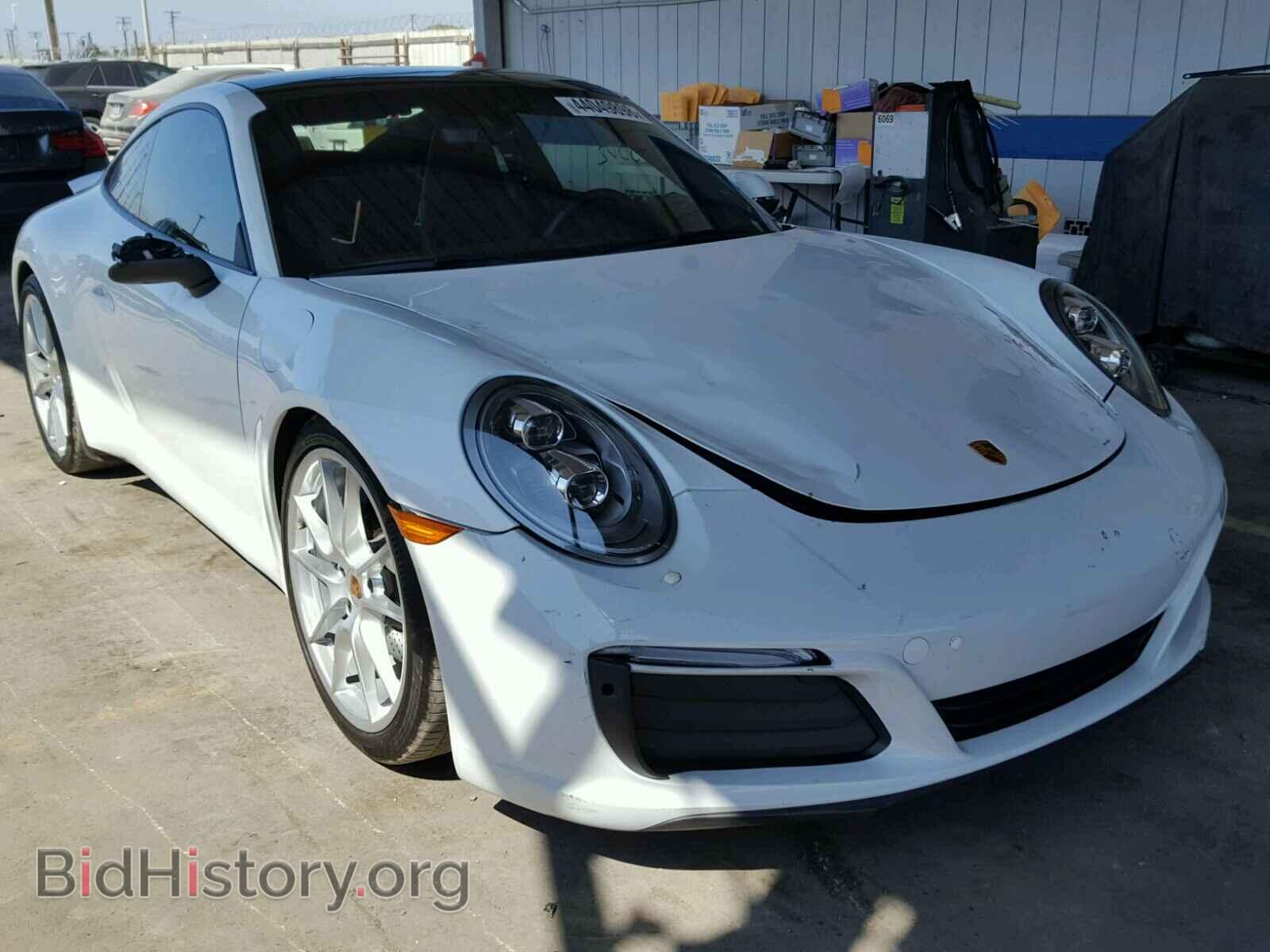 Фотография WP0AA2A93HS107313 - PORSCHE 911 2017