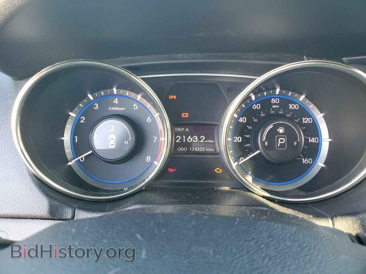 2012 HYUNDAI SONATA - VIN: 5NPEB4AC7CH449781 - Фото 9