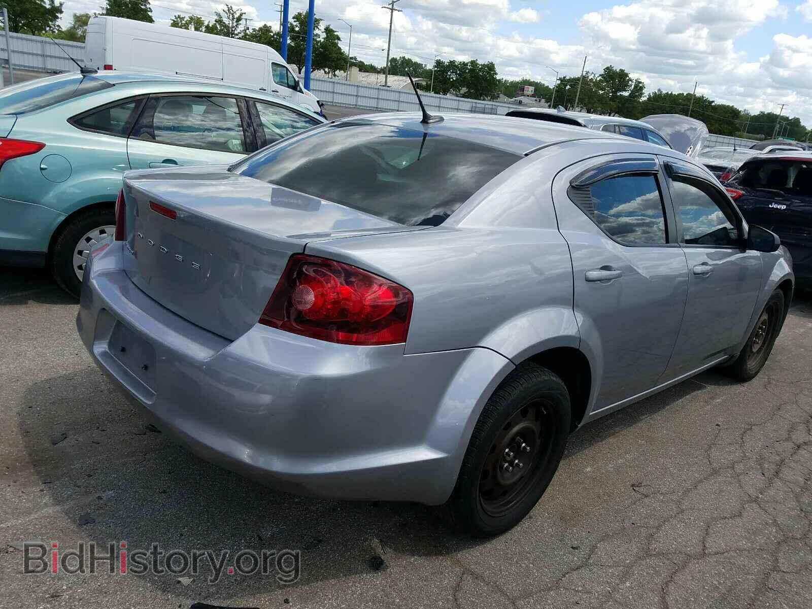 2013 DODGE AVENGER - VIN: 1C3CDZAB8DN753942 - Фото 4