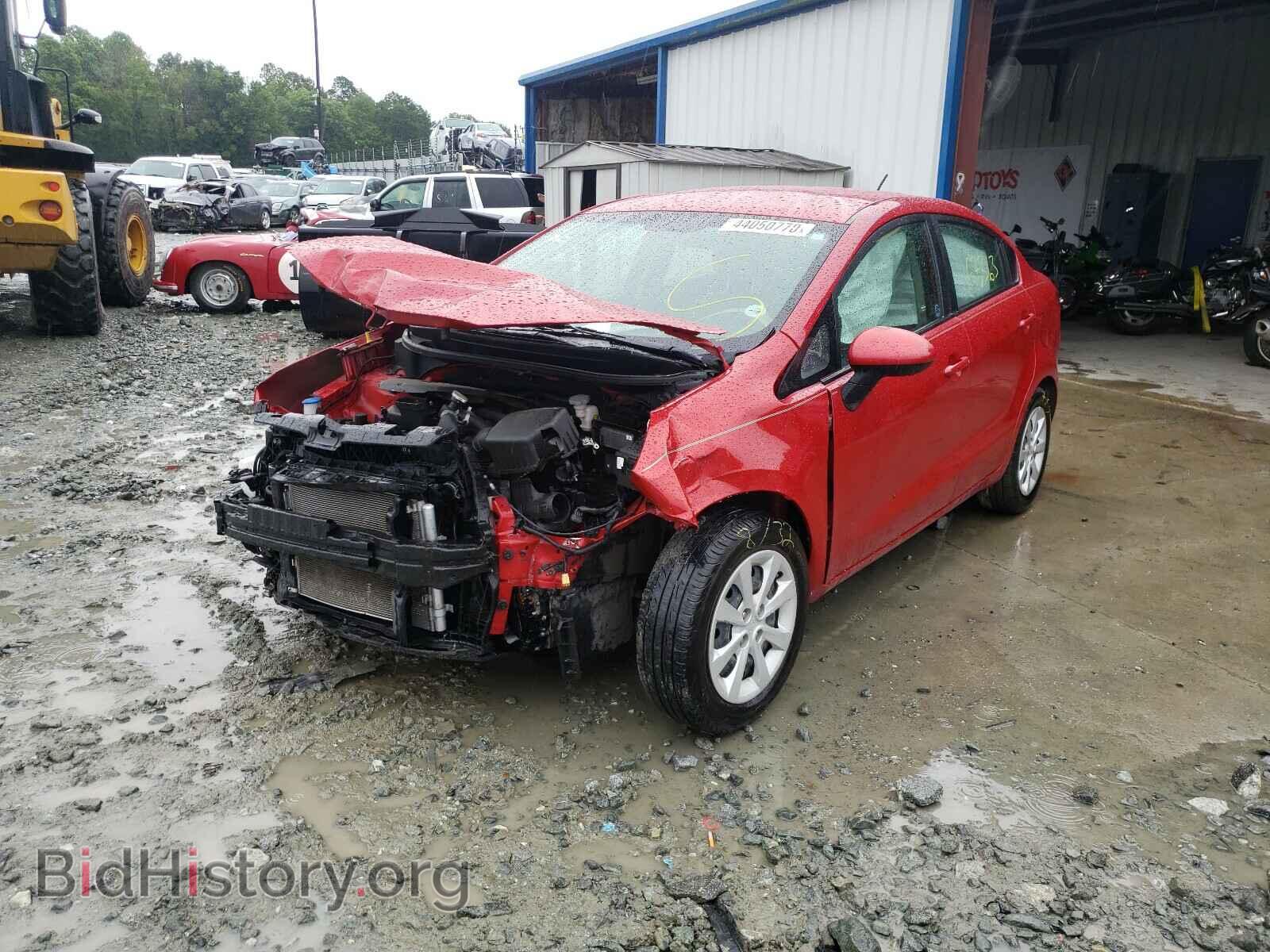 2015 KIA RIO - VIN: KNADM4A32F6457062 - Фото 2