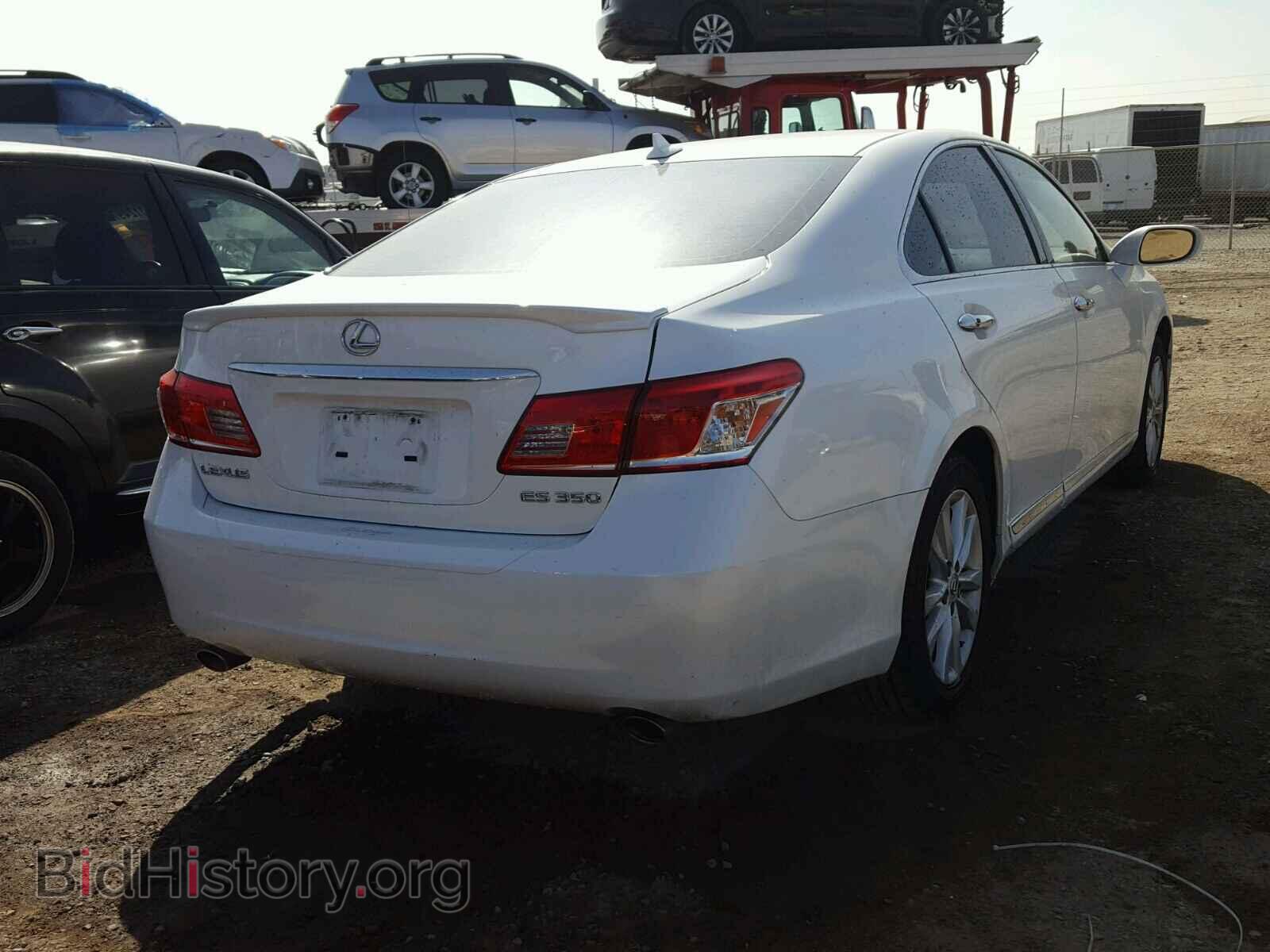 2010 LEXUS ES350 - VIN: JTHBK1EG8A2399954 - Фото 4