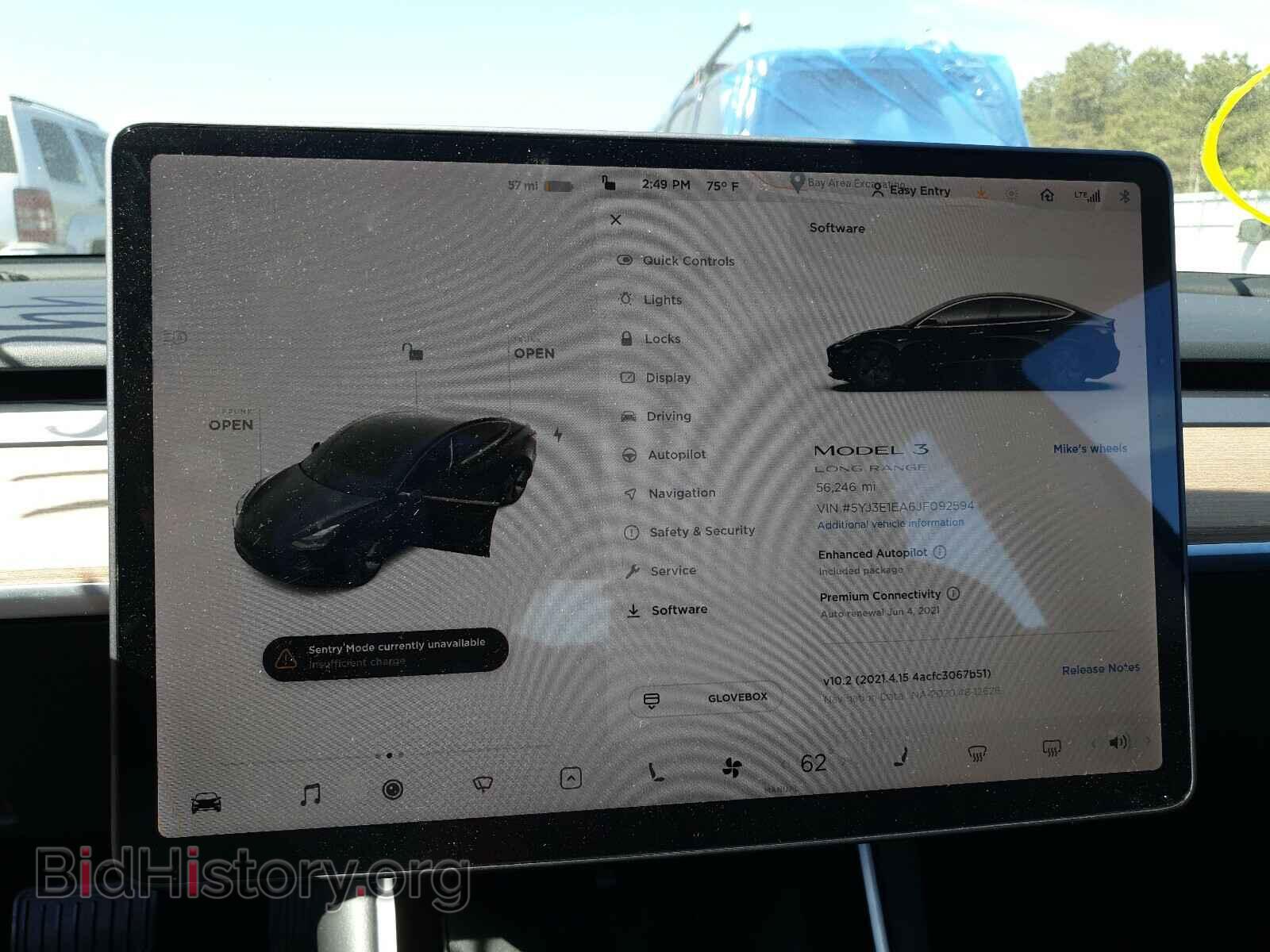 2018 TESLA MODEL 3 - VIN: 5YJ3E1EA6JF092594 - Фото 8