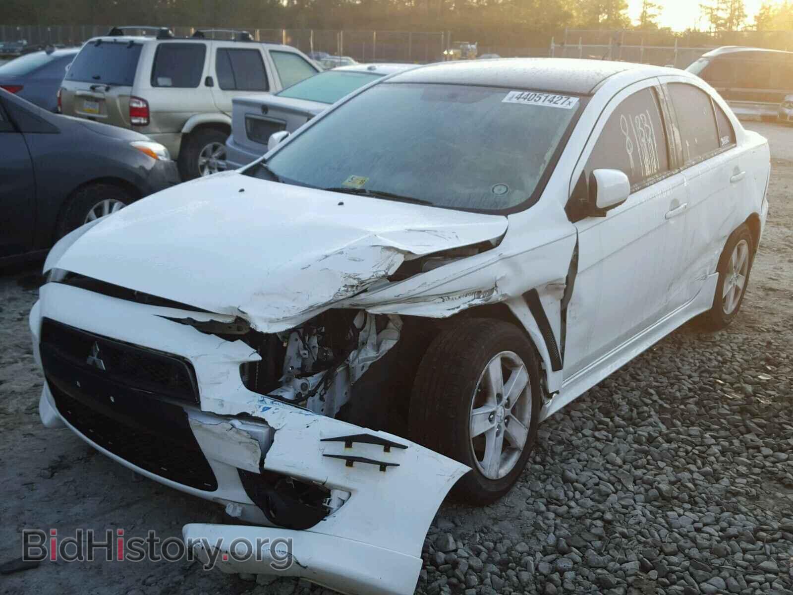 2009 MITSUBISHI LANCER - VIN: JA3AU26U79U035363 - Фото 2