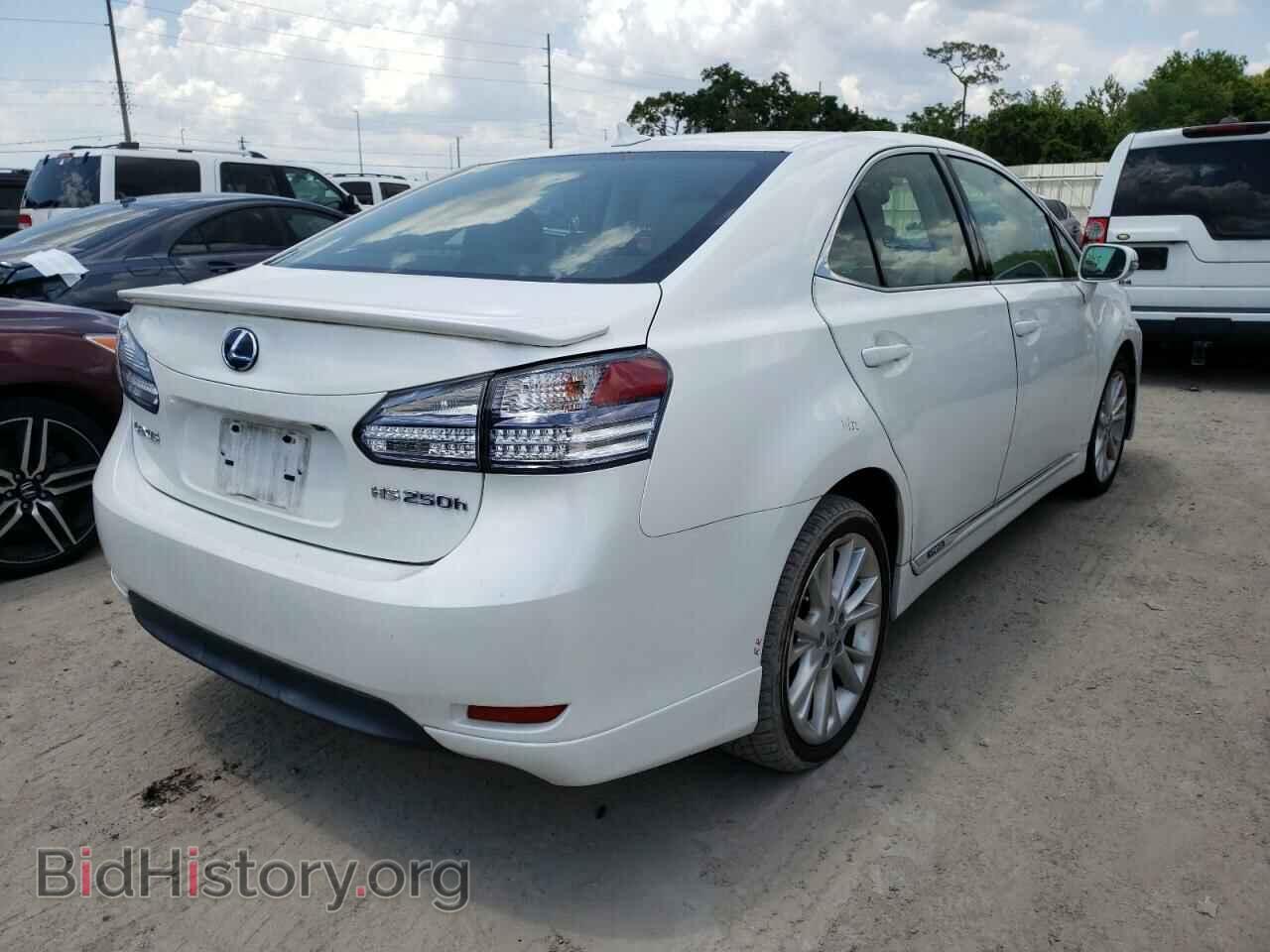 2010 LEXUS HS - VIN: JTHBB1BA7A2013198 - Фото 4
