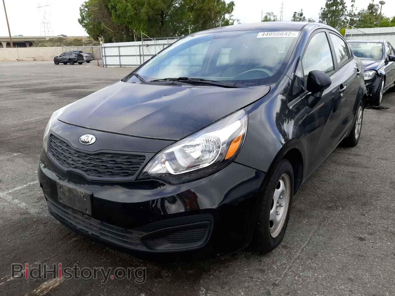 2013 KIA RIO - VIN: KNADM4A30D6287538 - Фото 2
