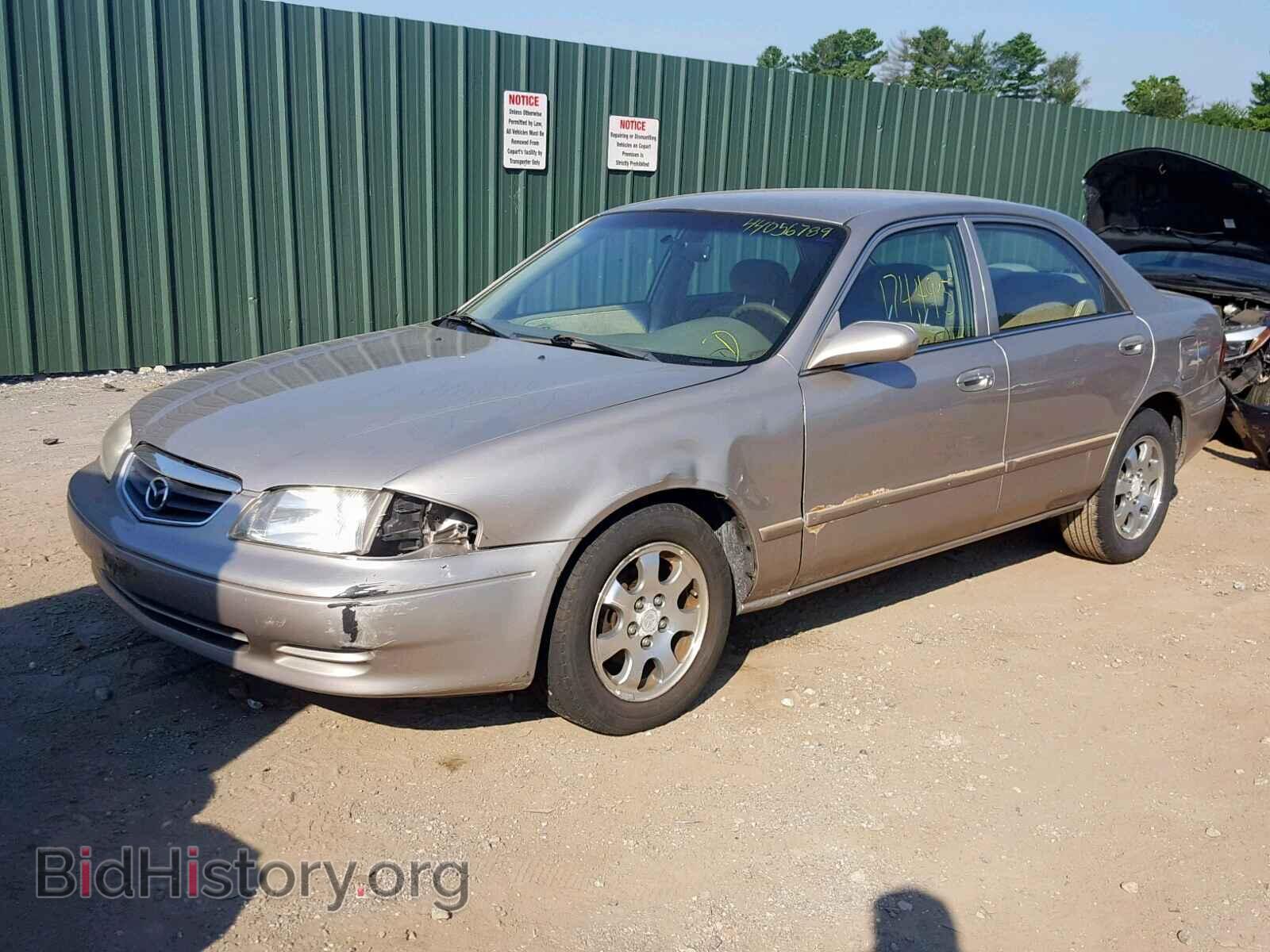2002 MAZDA 626 - VIN: 1YVGF22C725288440 - Фото 2
