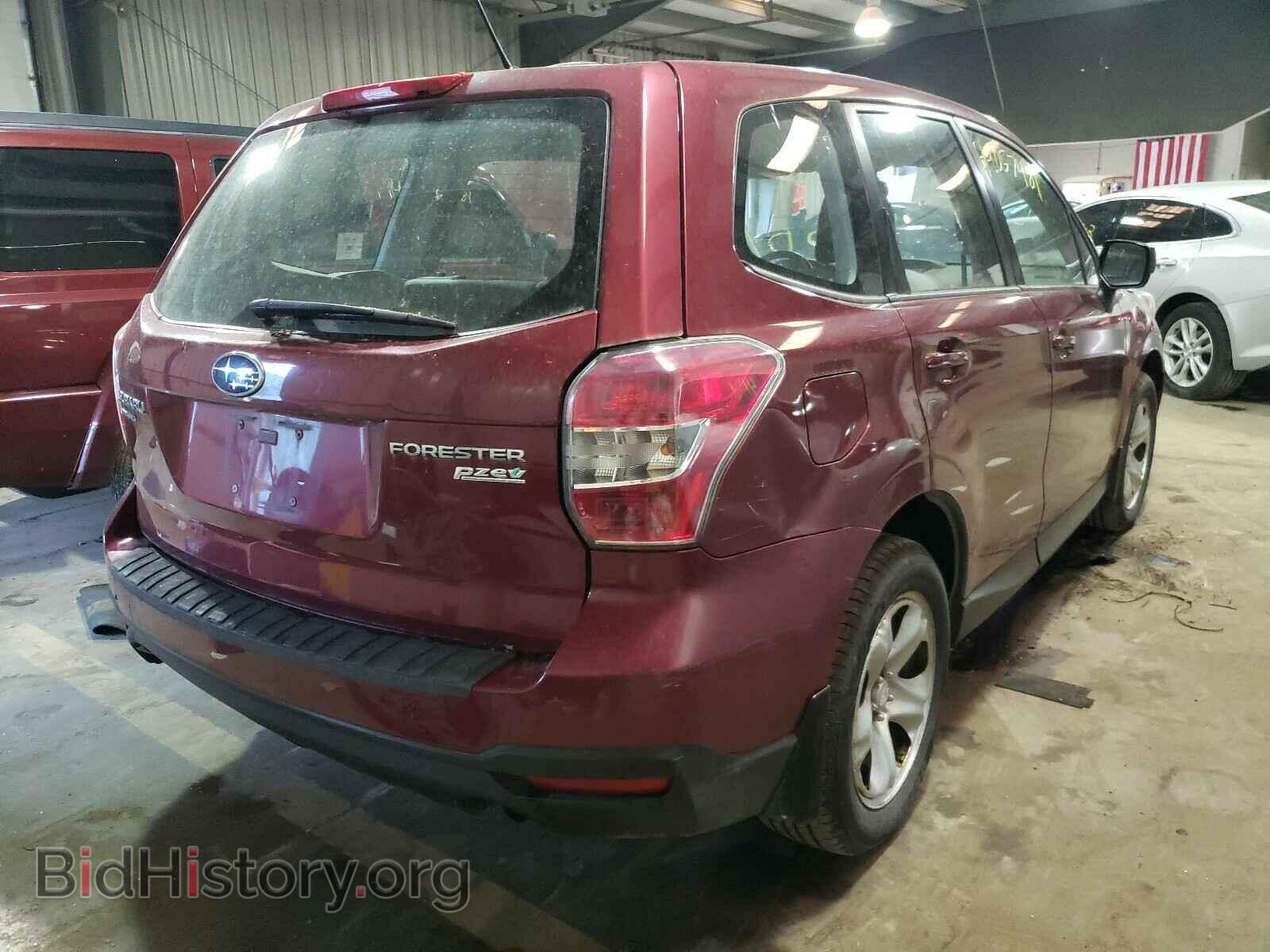 2014 SUBARU FORESTER - VIN: JF2SJAACXEH508149 - Фото 4