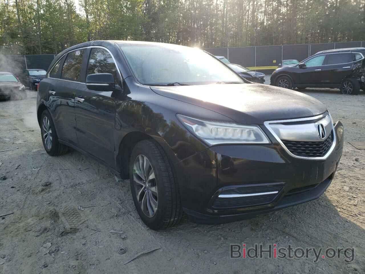 Фотография 5FRYD3H4XEB014723 - ACURA MDX 2014