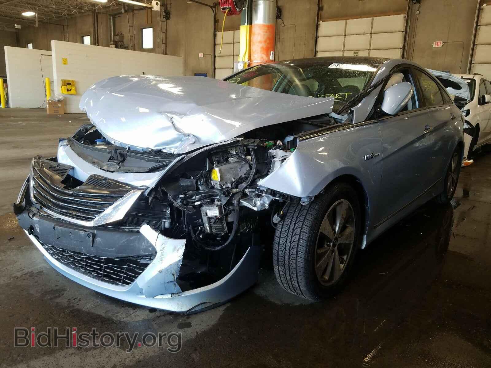 2012 HYUNDAI SONATA - VIN: KMHEC4A4XCA047925 - Фото 2
