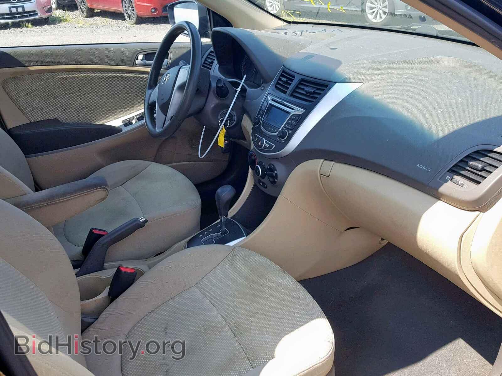 2013 HYUNDAI ACCENT - VIN: KMHCT4AE3DU520712 - Фото 5
