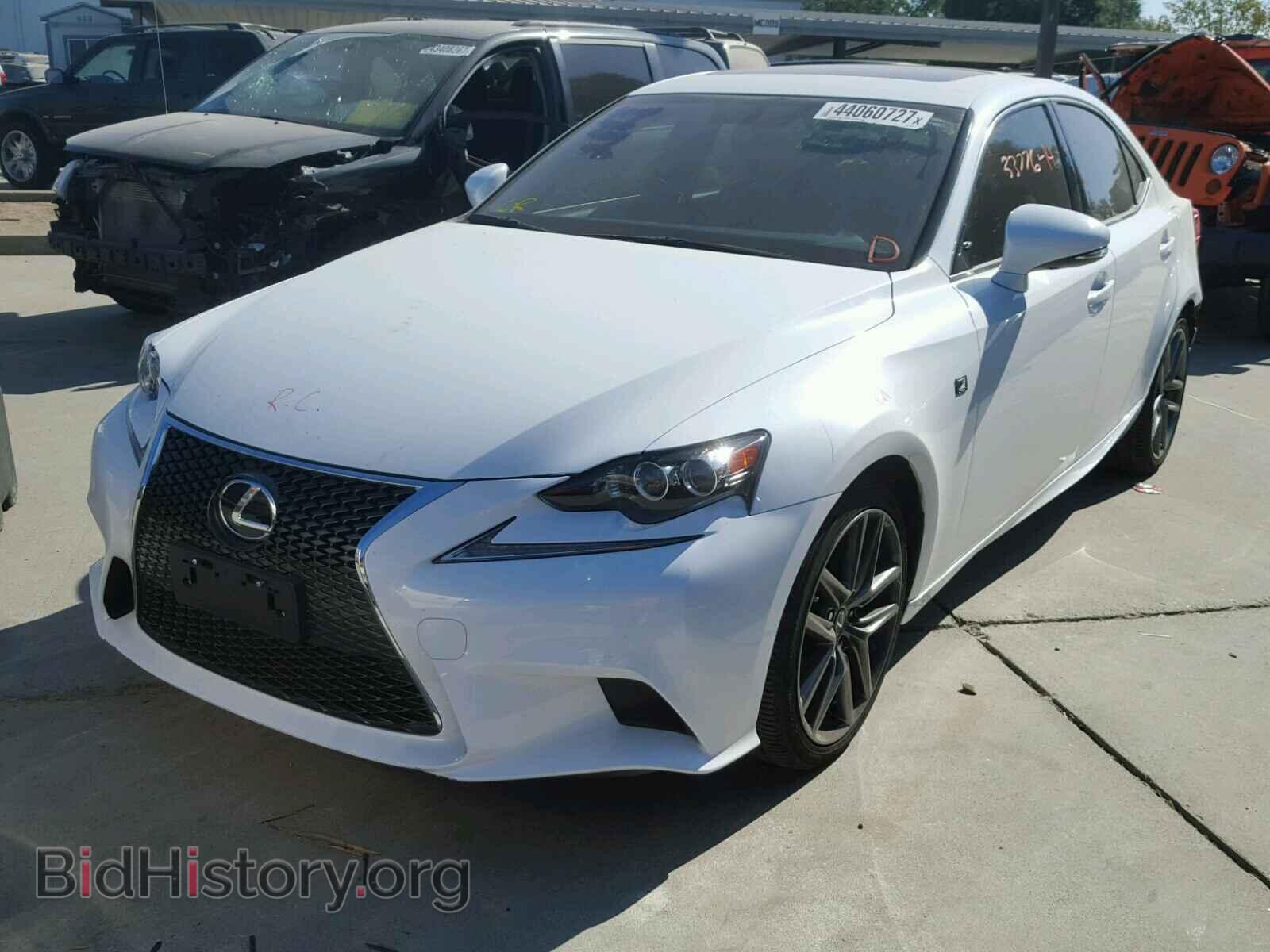 2014 LEXUS IS250 - VIN: JTHBF1D26E5036597 - Фото 2