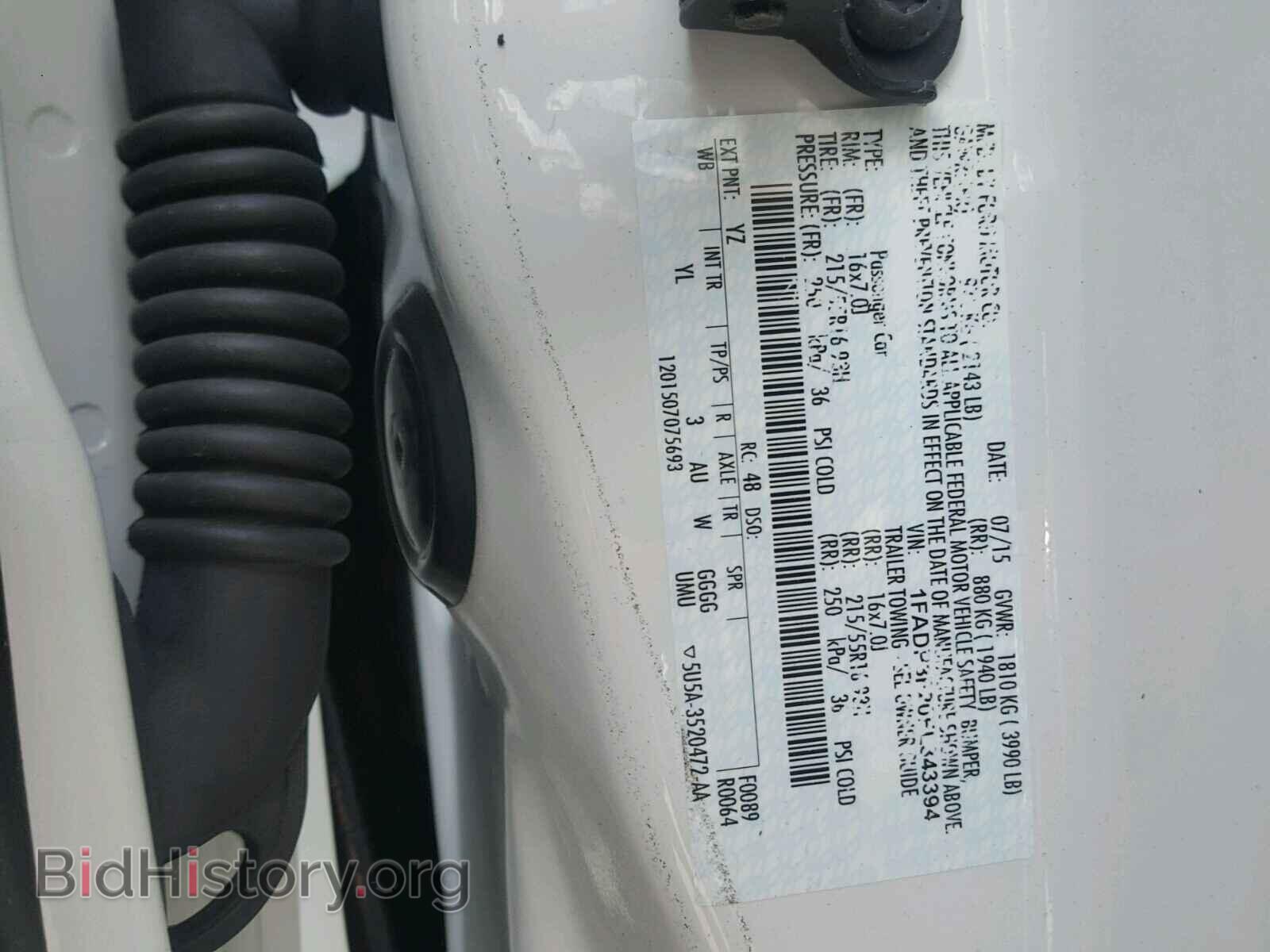 2015 FORD FOCUS - VIN: 1FADP3F20FL343394 - Photo 10
