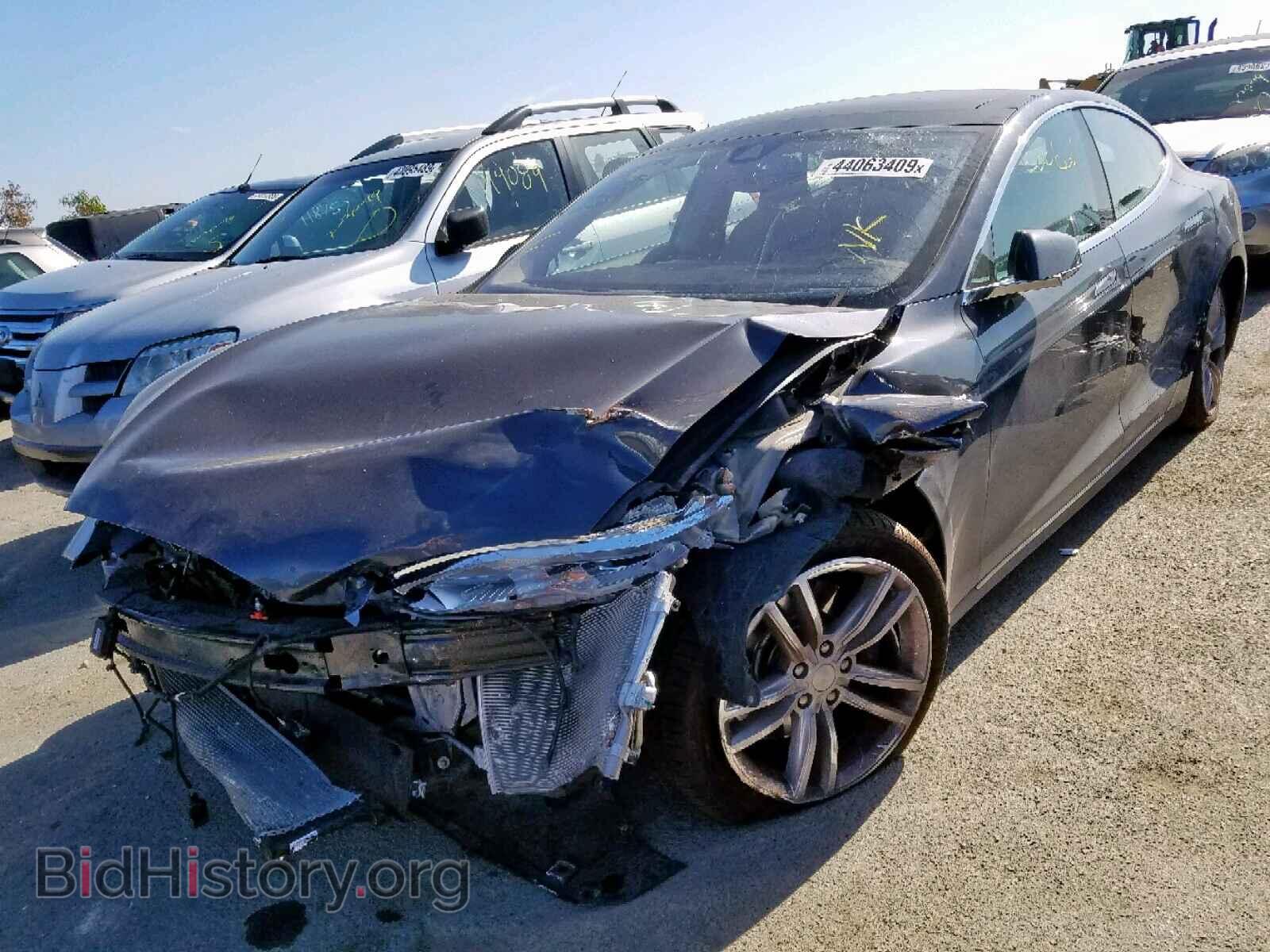 2014 TESLA MODEL S - VIN: 5YJSA1H1XEFP54122 - Photo 2