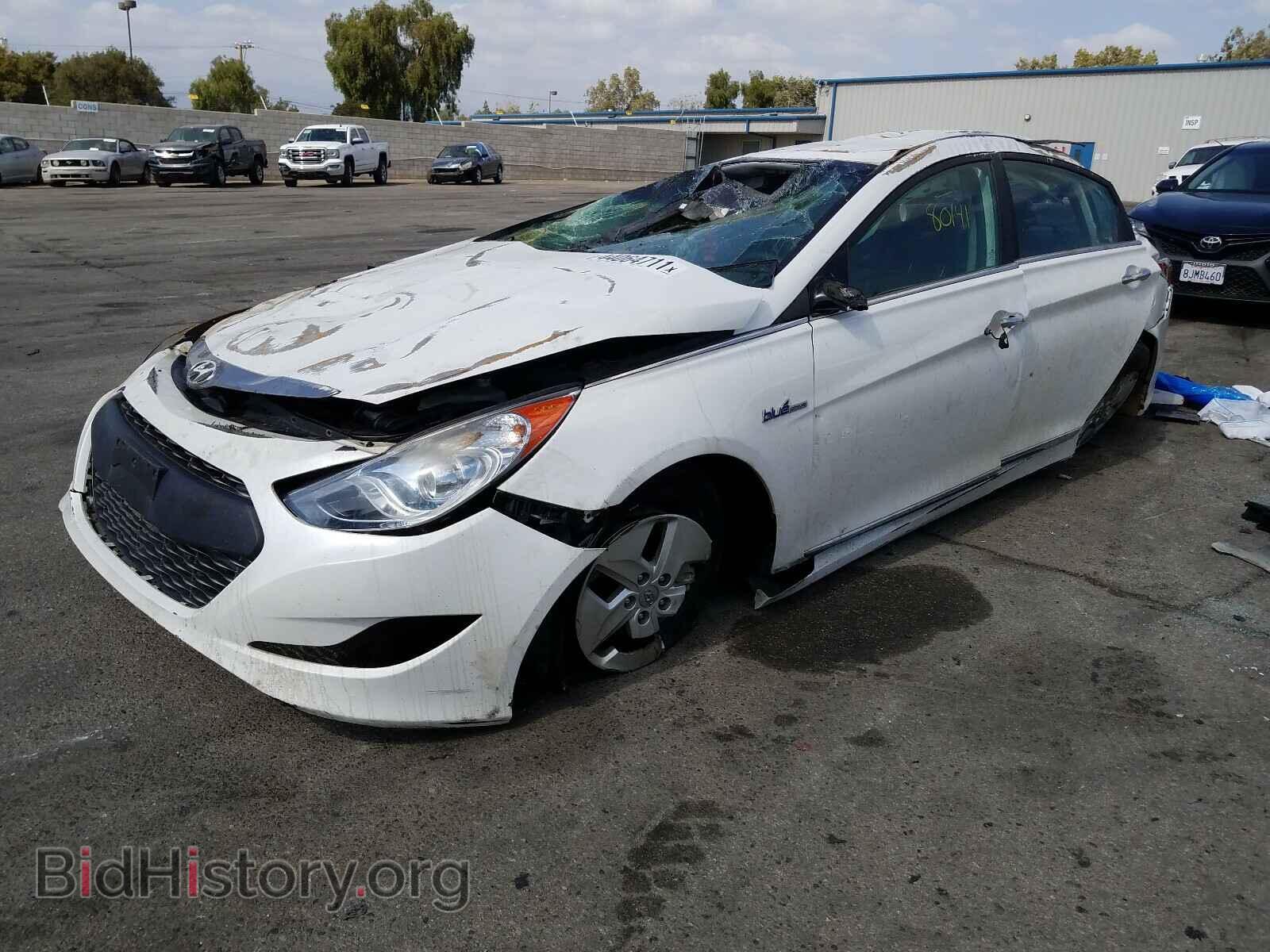 2012 HYUNDAI SONATA - VIN: KMHEC4A41CA036716 - Фото 2