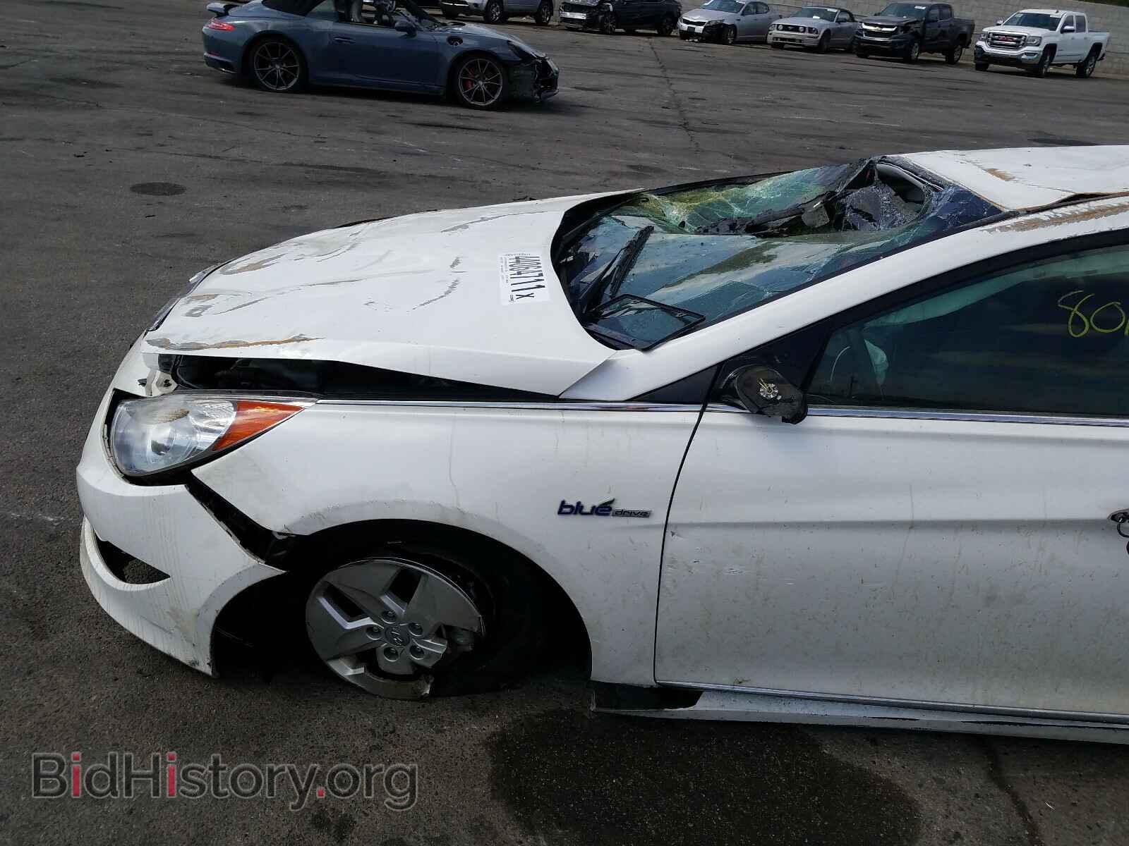 2012 HYUNDAI SONATA - VIN: KMHEC4A41CA036716 - Фото 9