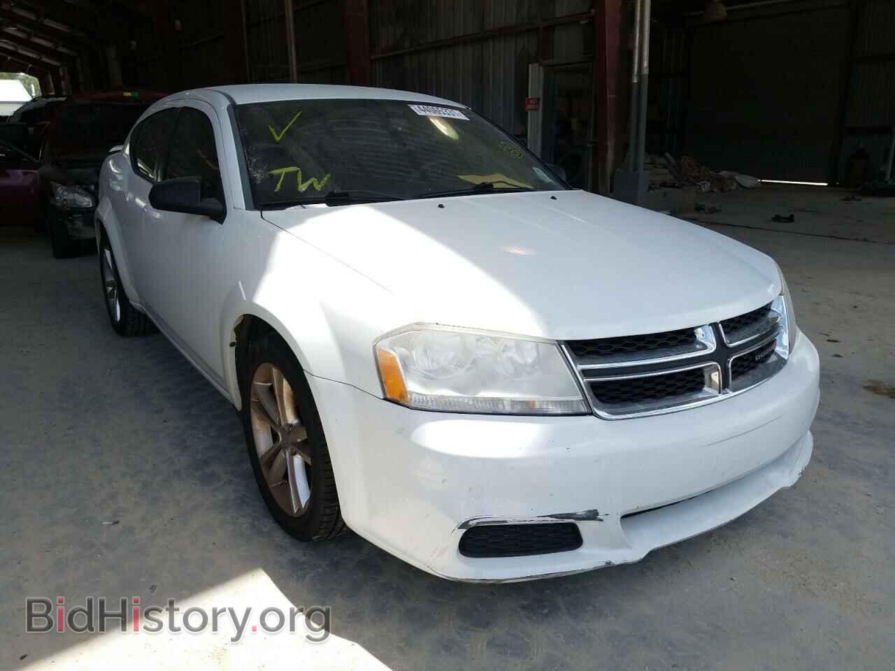 Фотография 1C3CDZAG4DN587026 - DODGE AVENGER 2013