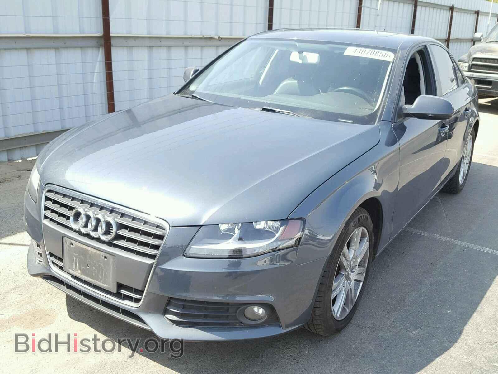 2011 AUDI A4 - VIN: WAUAFAFL1BN053769 - Фото 2