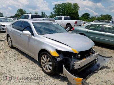 2007 Lexus LS460 LS 460, серебристый — VIN JTHBL46F375050762, Copart