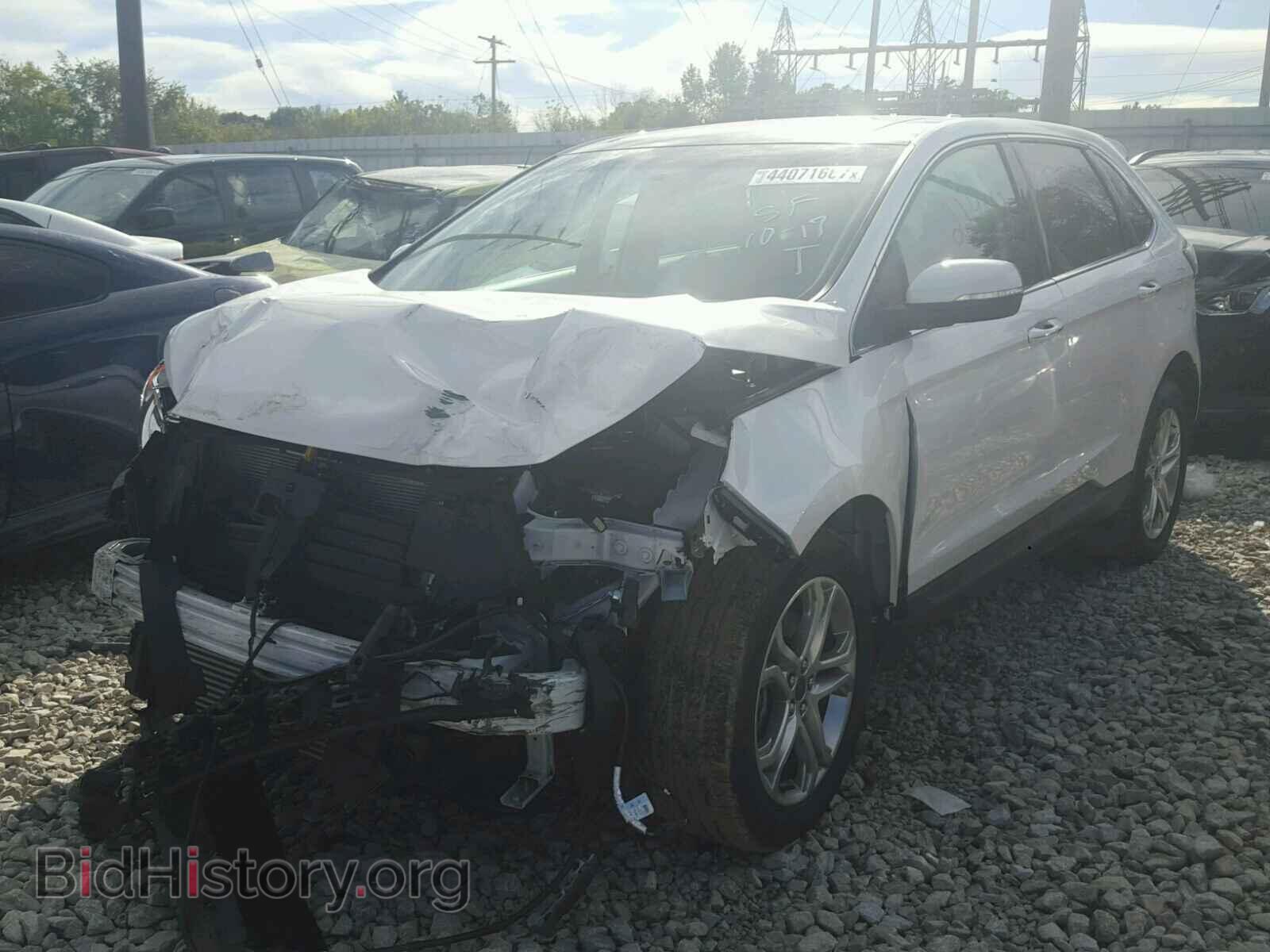 2015 FORD EDGE - VIN: 2FMTK4K92FBC41460 - Фото 2