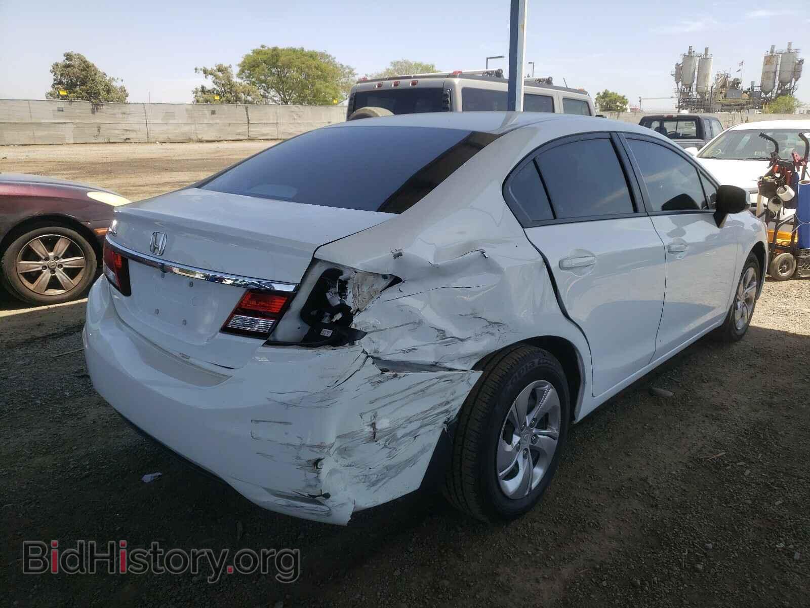 2013 HONDA CIVIC - VIN: 19XFB2F51DE093143 - Фото 4