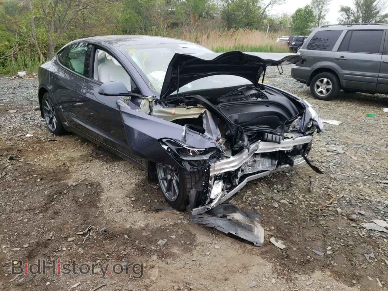 Фотография 5YJ3E1EB6NF155062 - TESLA MODEL 3 2022