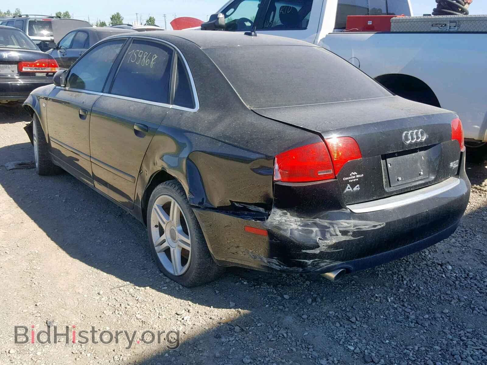 2007 AUDI A4 - VIN: WAUDF78E07A154797 - Фото 3