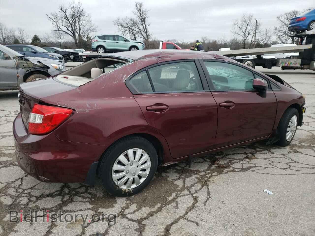 2012 HONDA CIVIC - VIN: 19XFB2F52CE066306 - Фото 3
