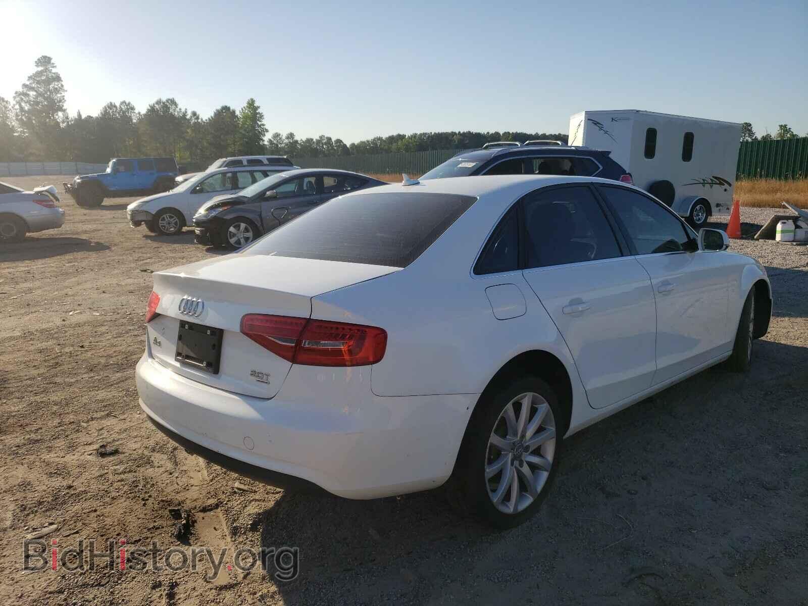 2013 AUDI A4 - VIN: WAUFFAFL4DN034741 - Фото 4