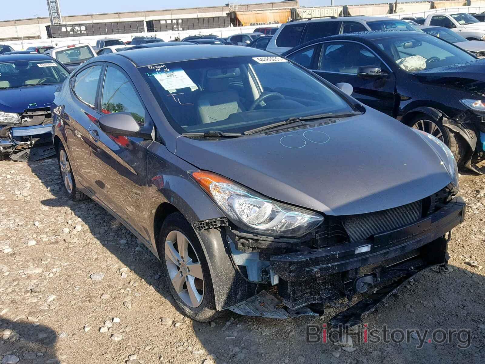 Photo 5NPDH4AE8CH148237 - HYUNDAI ELANTRA 2012