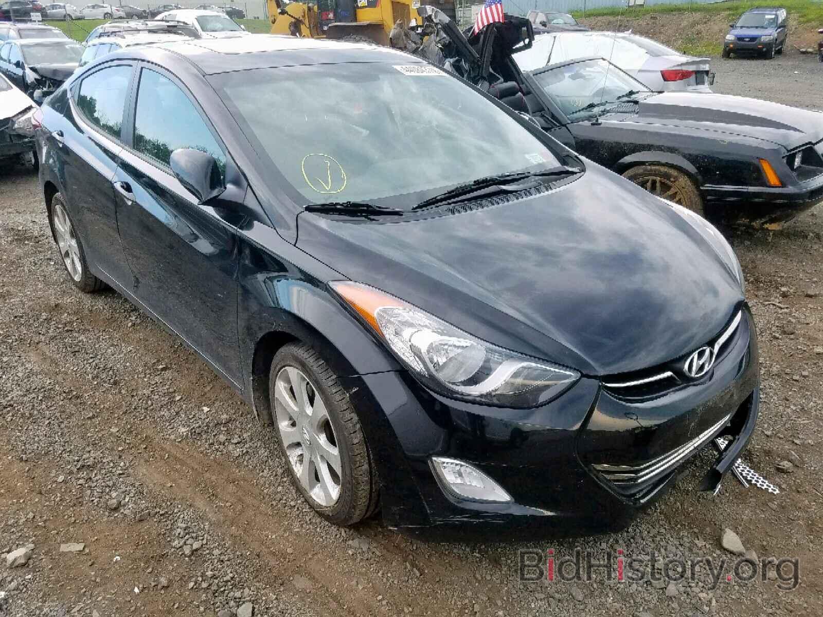 Photo KMHDH4AE7CU367465 - HYUNDAI ELANTRA 2012