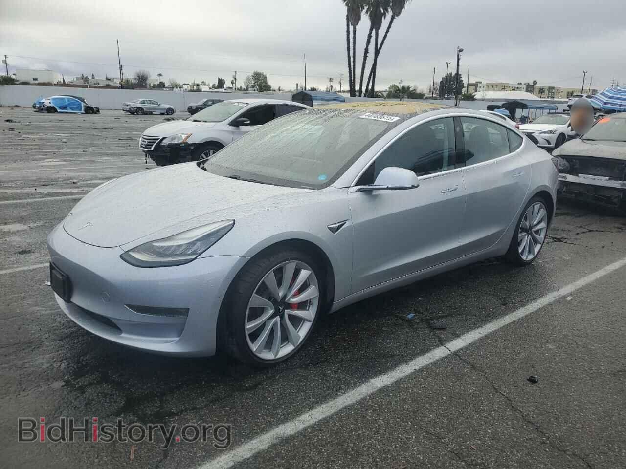 Photo 5YJ3E1EB2JF072111 - TESLA MODEL 3 2018
