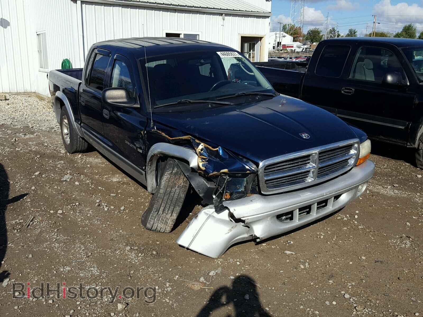 Photo 1B7HL48NX2S512681 - DODGE DAKOTA 2002